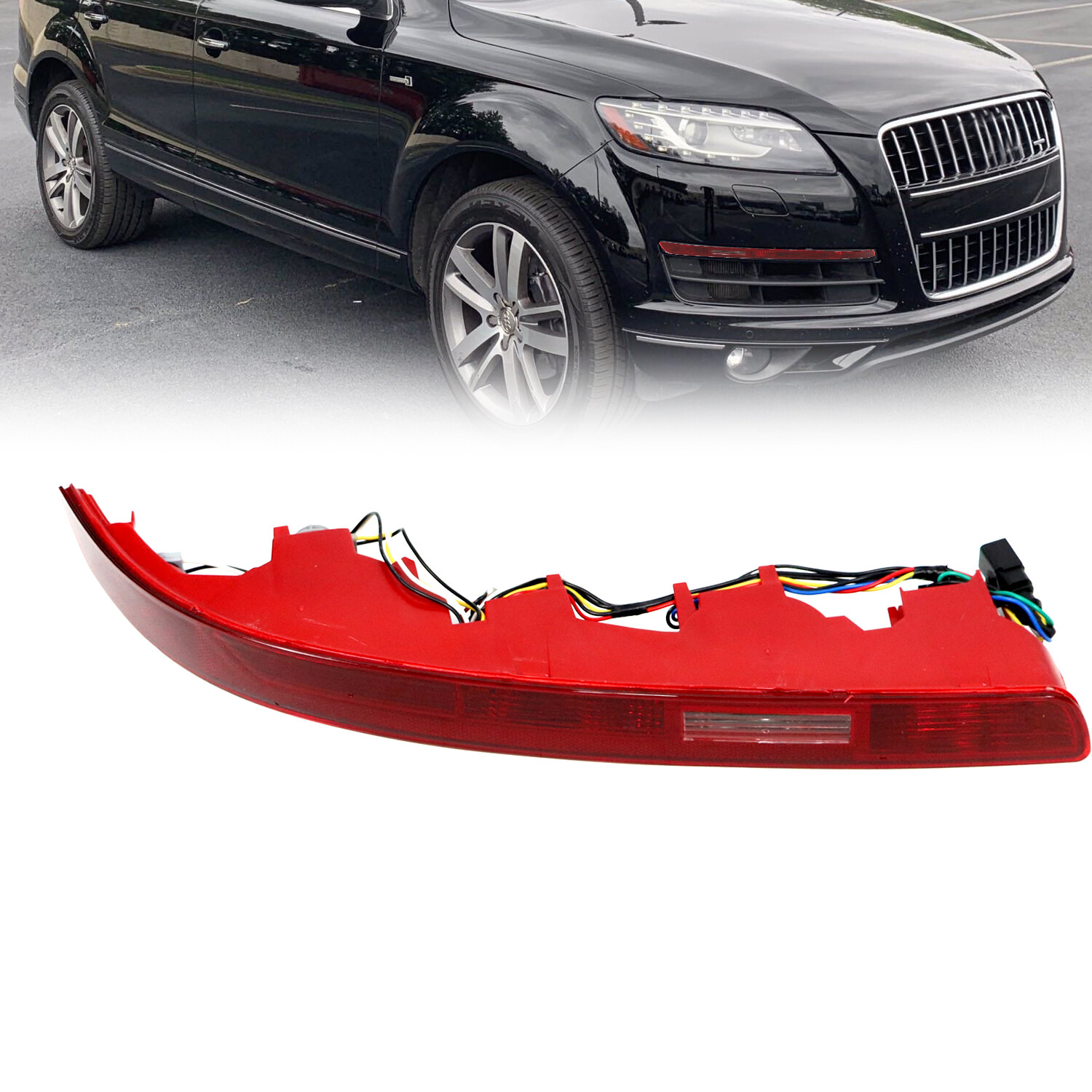 Đèn Phản Quang Cản Sau Trái Audi Q7 Mã phụ tùng 4L0945095A