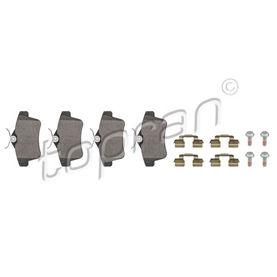 Má Phanh Sau Peugeot 3008 Mã phụ tùng 1623180880