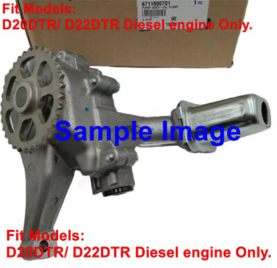 Bơm Dầu Động Cơ Ssangyong RX 270 Mã phụ tùng 6711800701