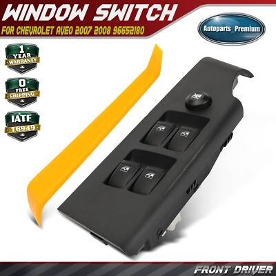 Cụm Công Tắc Tổng Lên Kính Trước Lái Daewoo Gentra Mã phụ tùng 96652180