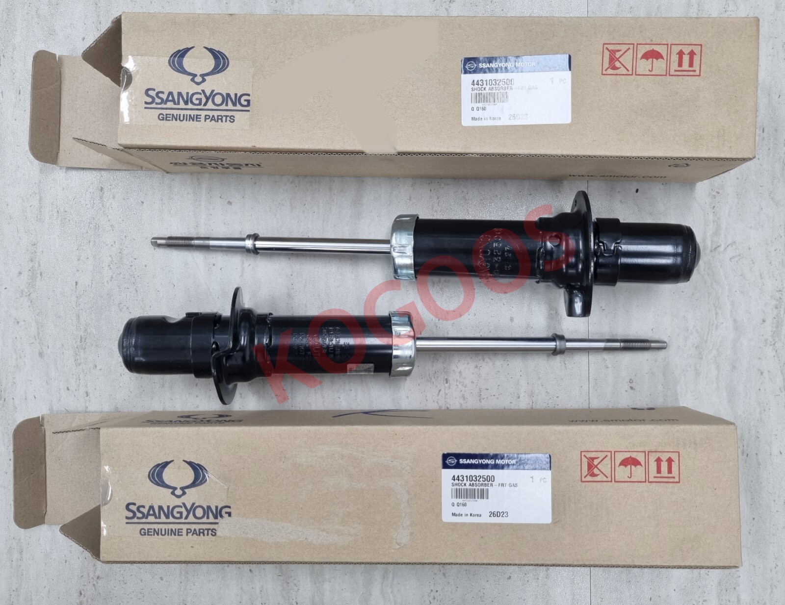 Giảm Xóc Trước Ssangyong STAVIC Mã phụ tùng 4431021000