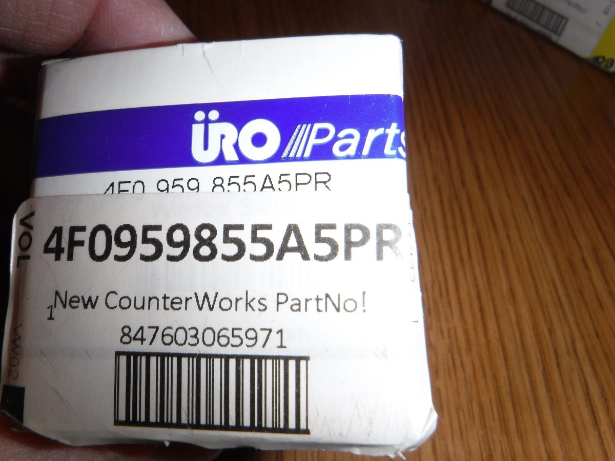 Công Tắc Nâng Hạ Kính Cánh Cửa Đơn Audi Q7 Mã phụ tùng 4F0959855A5PR
