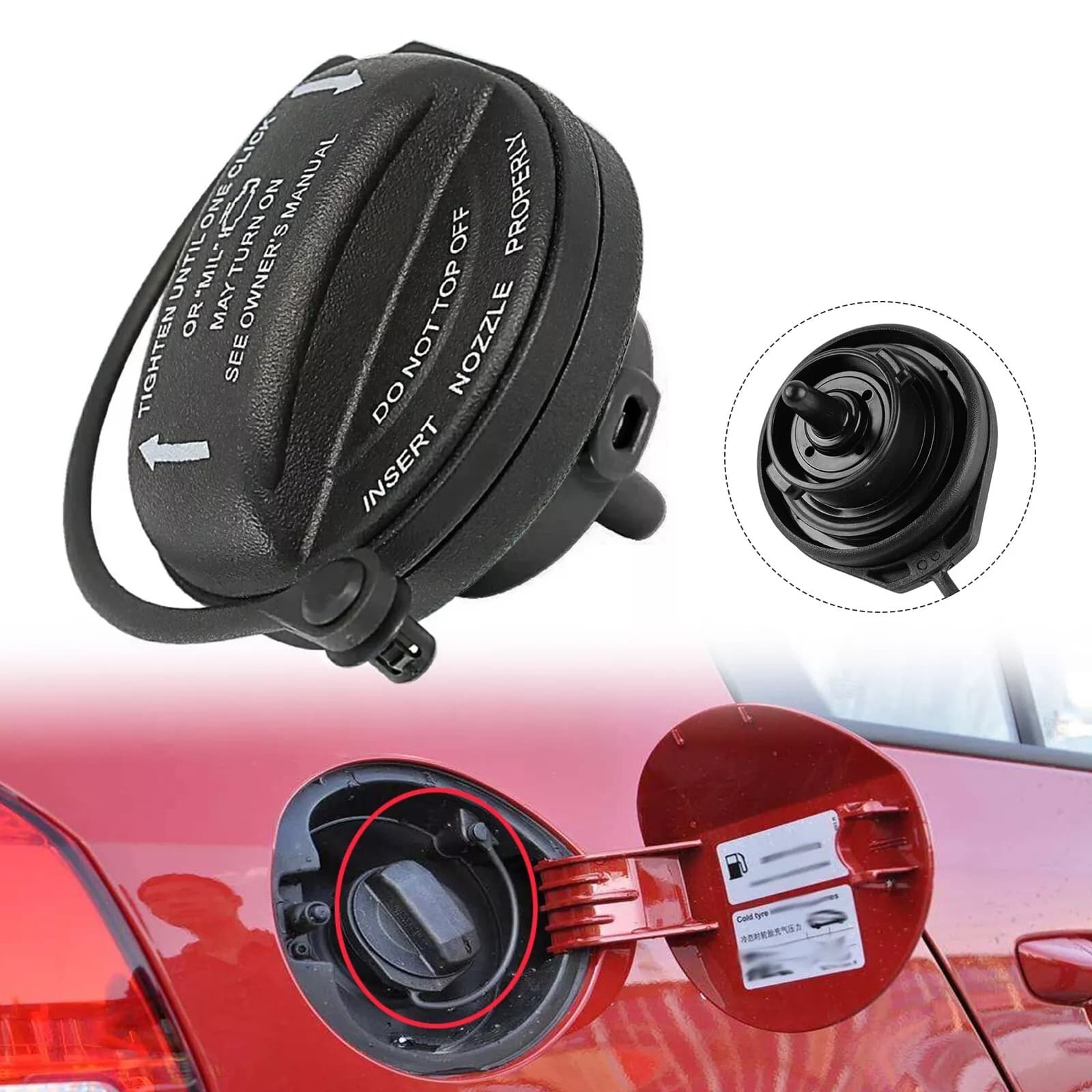 Nắp Bình Xăng Trong Audi Q5 Mã phụ tùng 8K0201550A