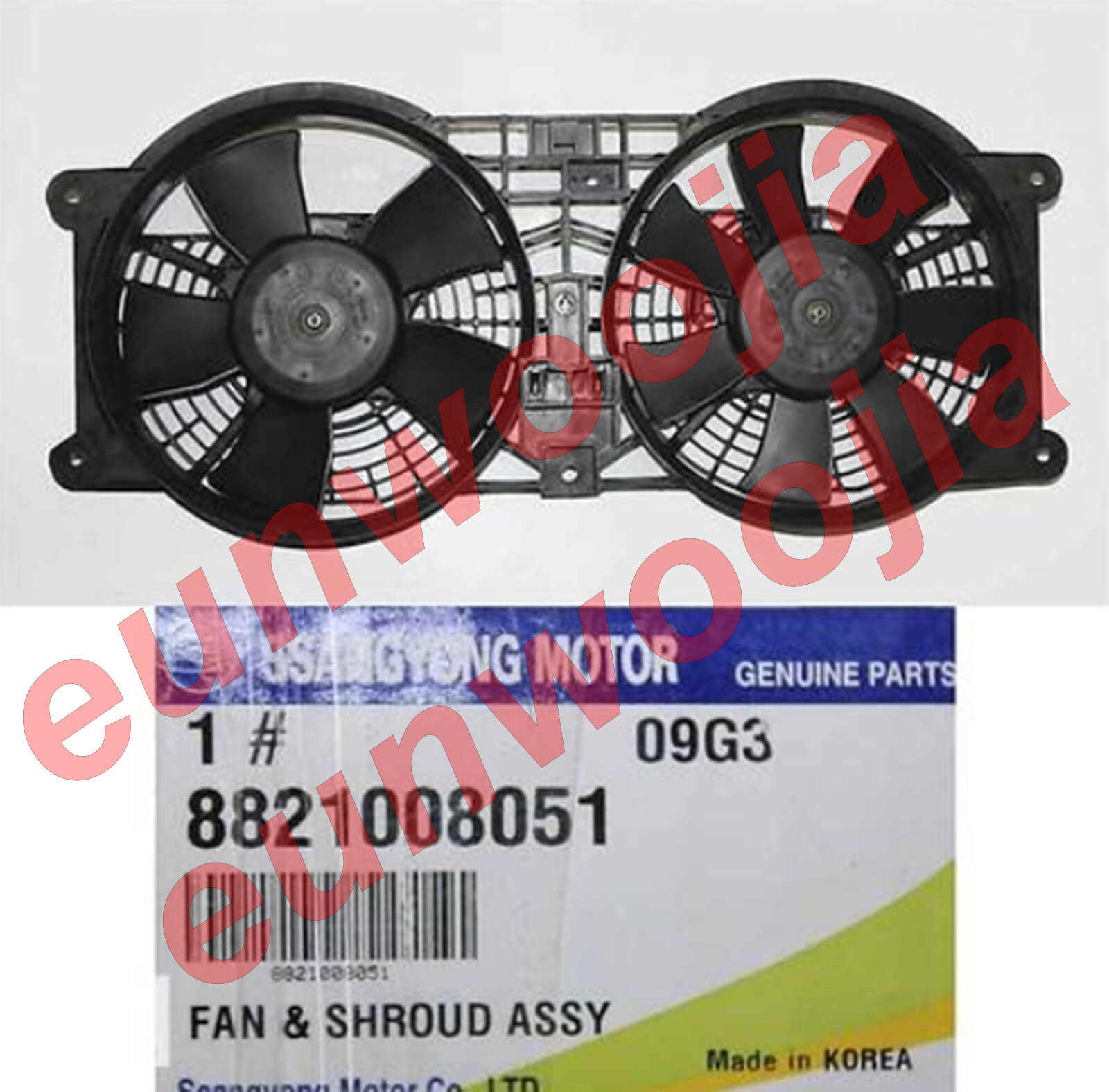 Quạt Gió Động Cơ Ssangyong RX 270 Mã phụ tùng 8821008051