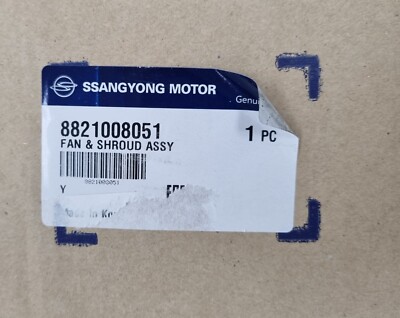 Quạt Gió Động Cơ Ssangyong RX 270 Mã phụ tùng 8821008051