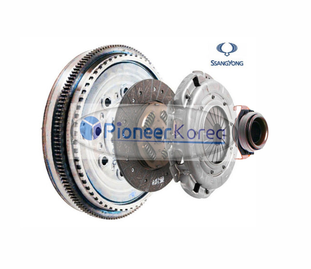 Bánh Đà Kép Ssangyong STAVIC Mã phụ tùng 6650302205