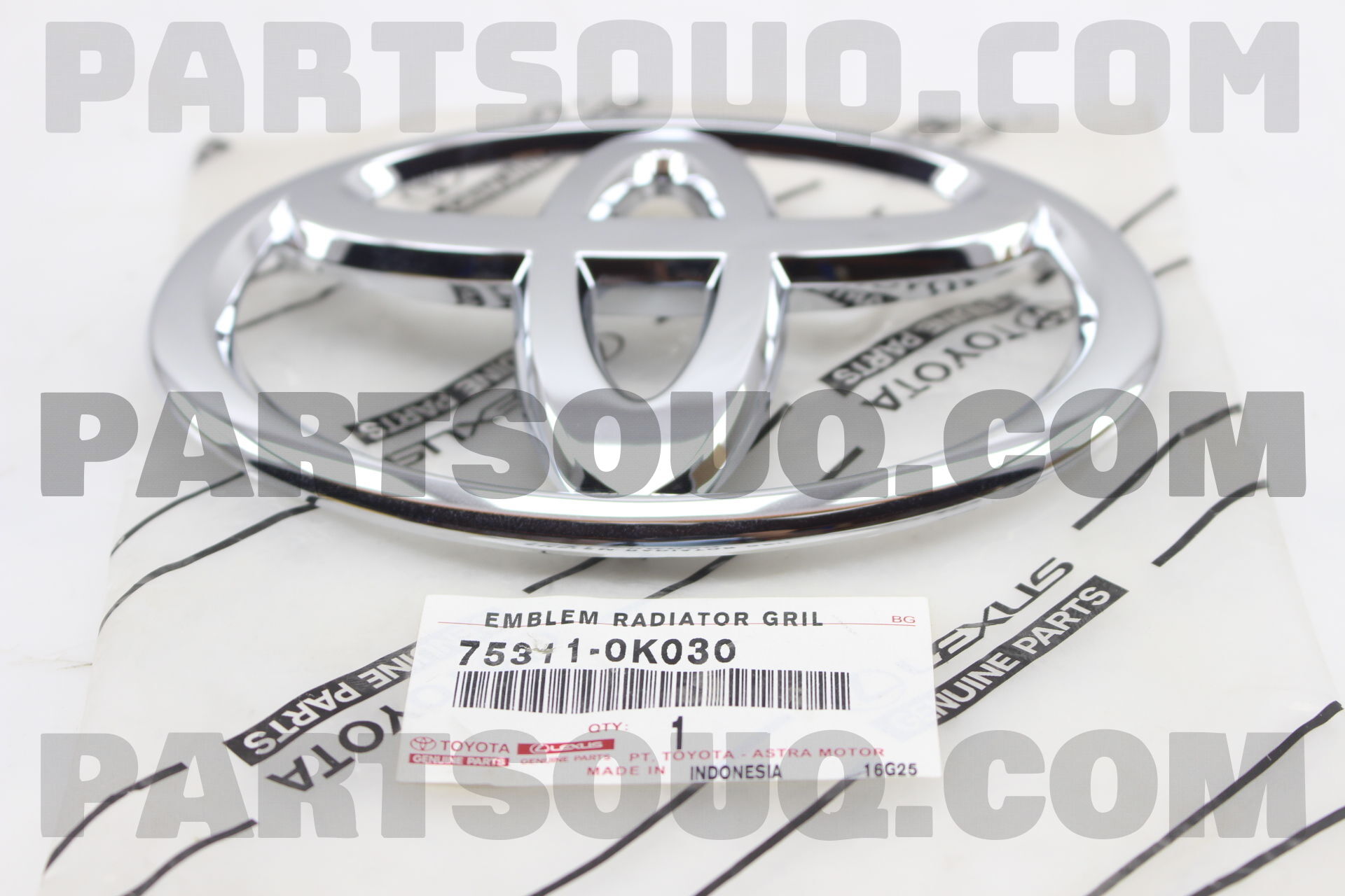 Biểu tượng ca lăng Innova 2014 Mã phụ tùng 753110K030