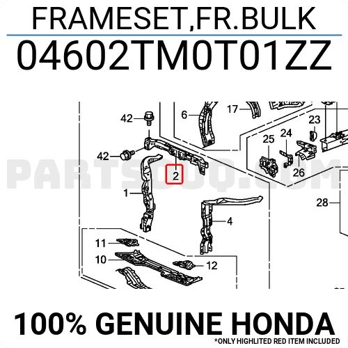Thanh ngang bắt khóa ca pô Honda City Mã phụ tùng 04602TM0T01ZZ