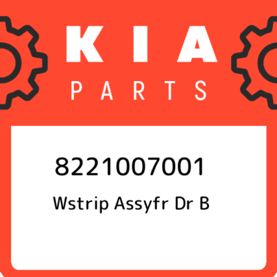 Nẹp kính cửa ngòai Kia Morning Mã phụ tùng 8221007001