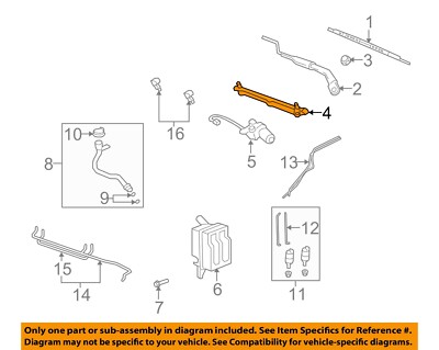 Bộ giằng gạt mưa Captiva Mã phụ tùng 20913315