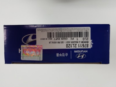 Mặt gương Avante Mã phụ tùng 876112L120