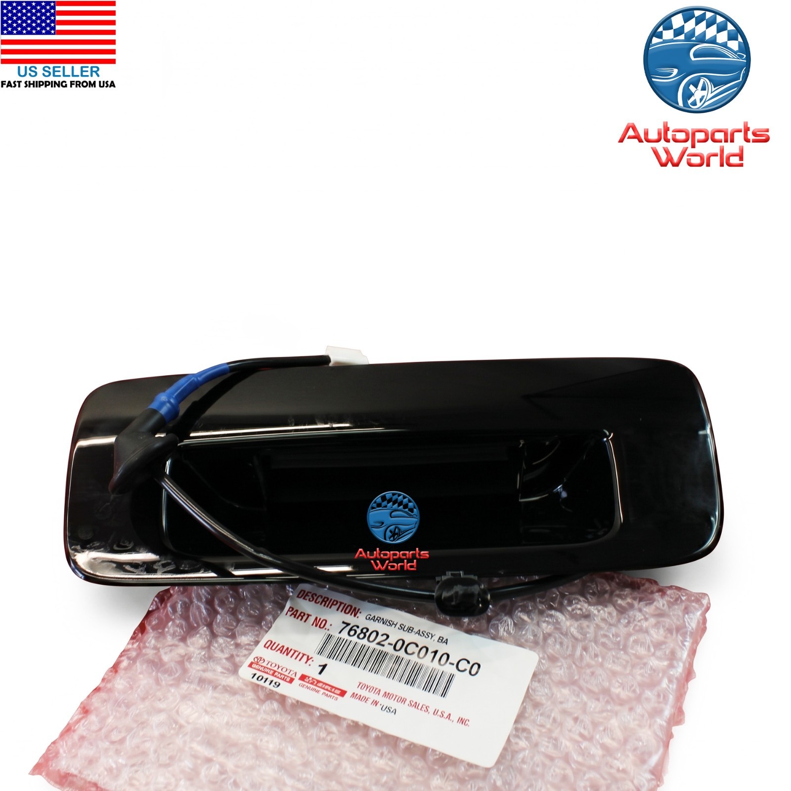 Nẹp nắp cốp sau Altis 2015 mạ Mã phụ tùng 7680102E10