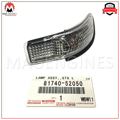 Đèn gương chiếu hậu Vios 2014 Mã phụ tùng 8174052050