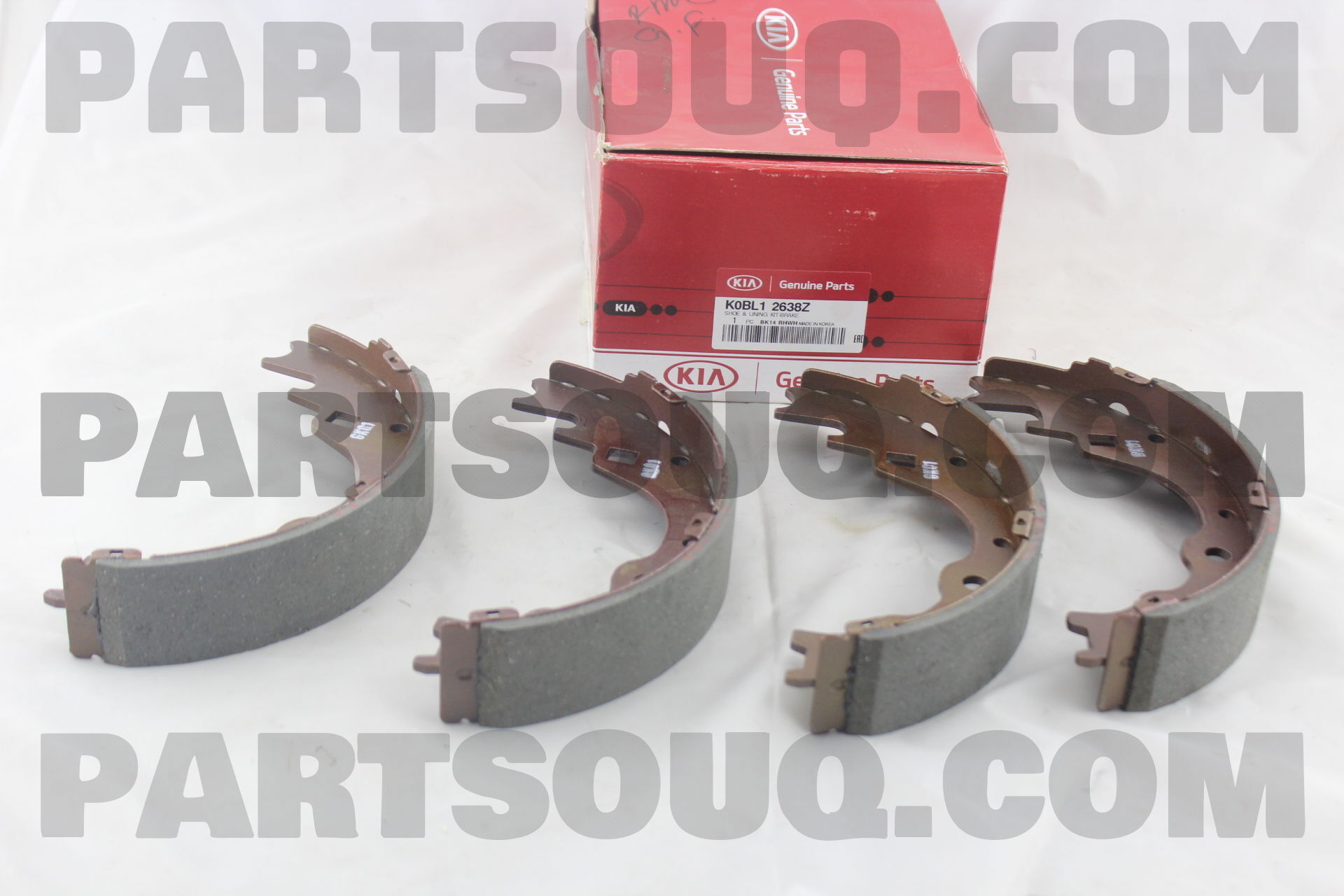 Guốc phanh sau Bongo III Mã phụ tùng K0BL12638Z