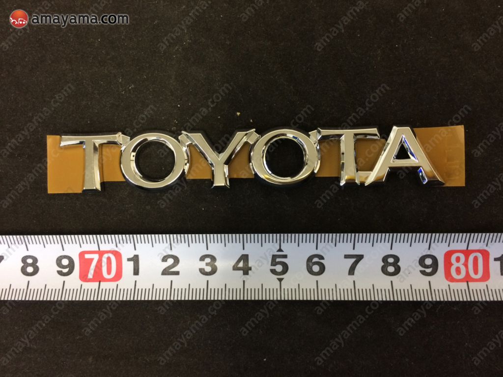 Chữ Toyota nắp cốp sau Crown Mã phụ tùng 7543130200