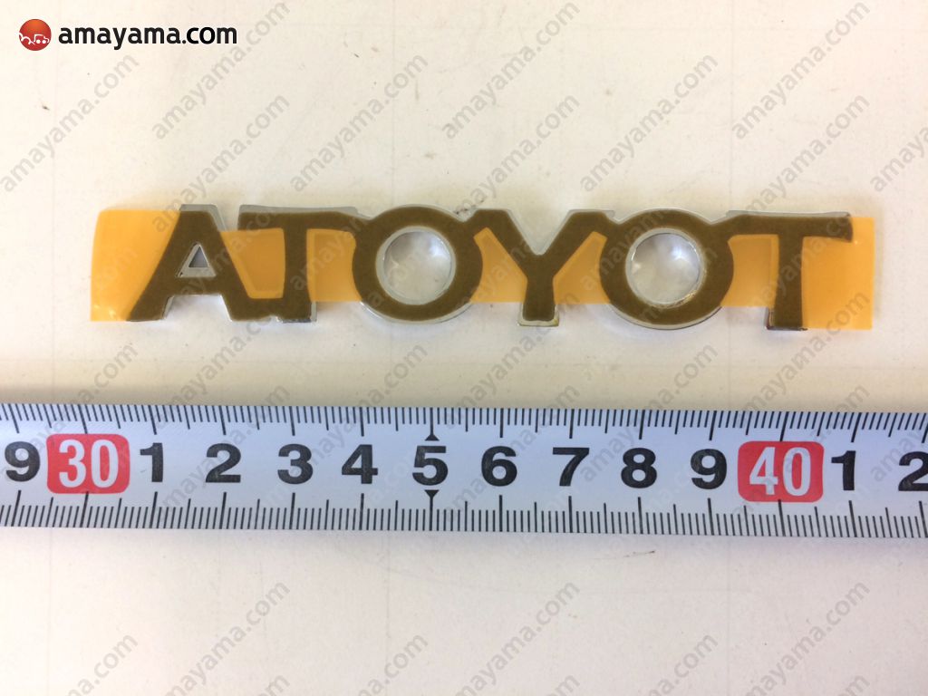 Chữ Toyota nắp cốp sau Crown Mã phụ tùng 7543130200