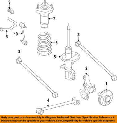 Thanh giằng ngang sau Camry 2.2 SXV20 Mã phụ tùng 4874033060