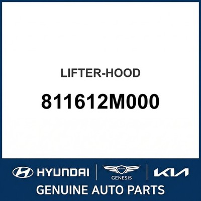 Ty chống nắp capo trước Genesis Coupe Mã phụ tùng 811612M000