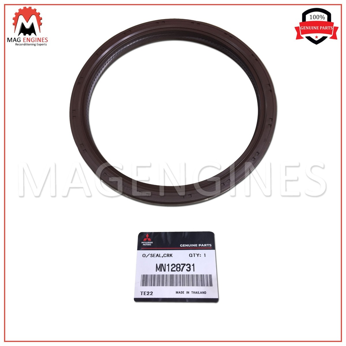 Phớt đuôi trục cơ Mitsubishi Triton Mã phụ tùng MN128731T