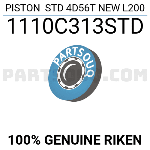 Piston Triton STD 4D56 Mã phụ tùng 1110c313t