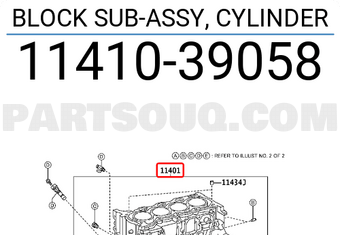 Lốc máy Altis 1.8 2ZR 2011-2013 Mã phụ tùng 1141039057