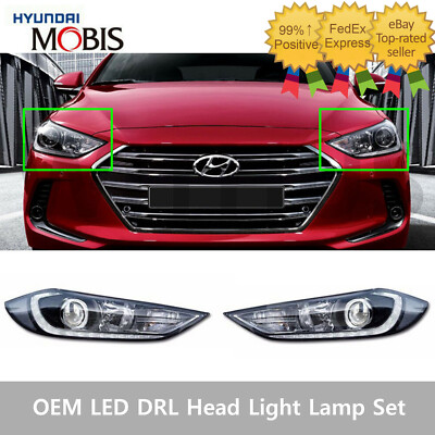 Đèn pha Elantra 2016 Led Mã phụ tùng 92102F2110