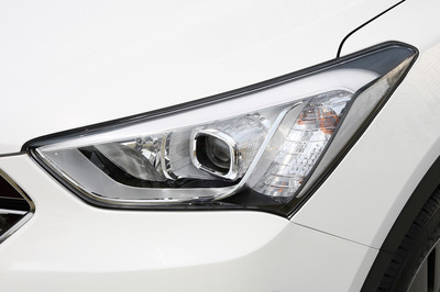 Đèn pha Hyundai Santafe 2013 Mã phụ tùng 921012W301