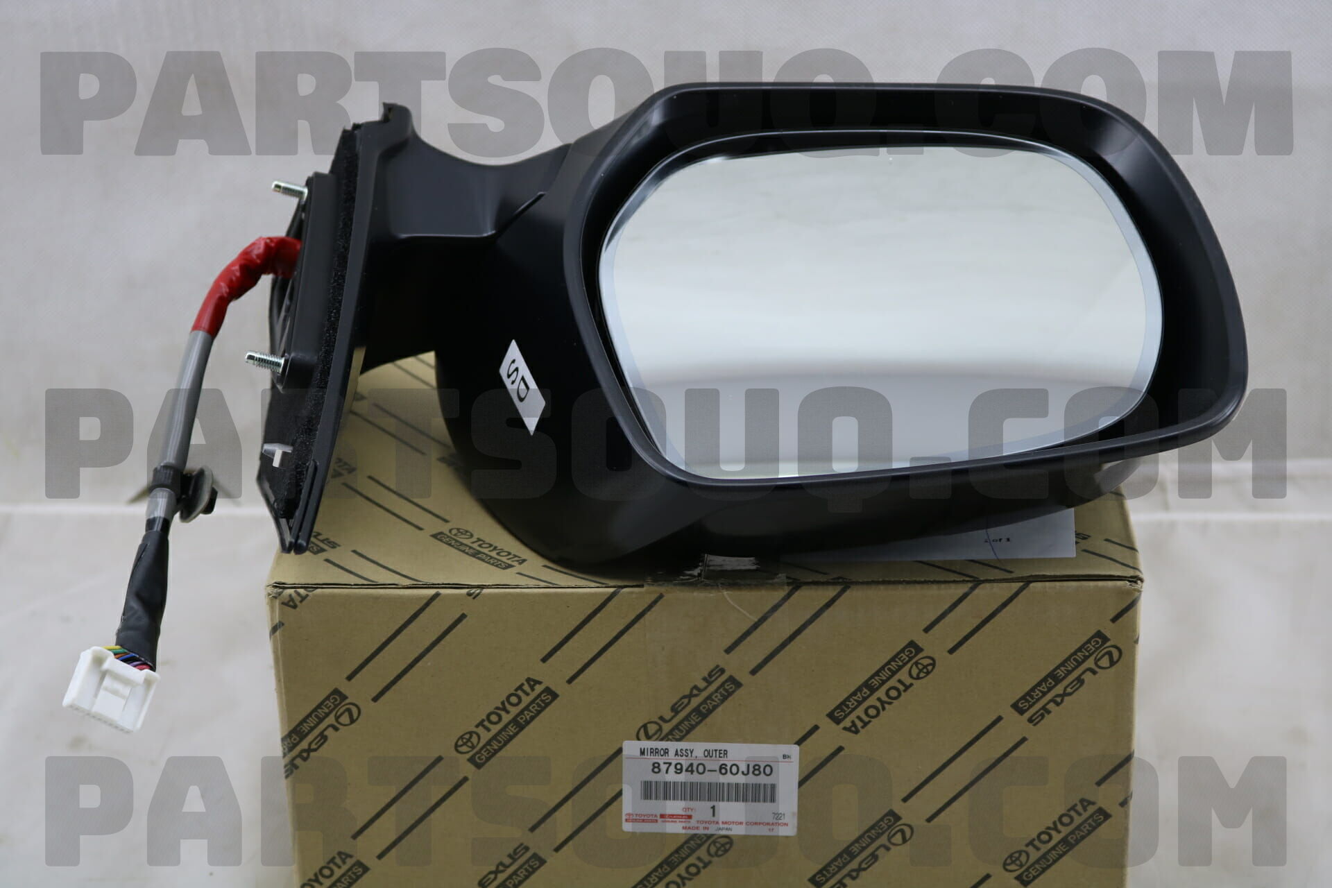 Gương chiếu hậu Land Cruiser 2013 Mã phụ tùng 8794060j80
