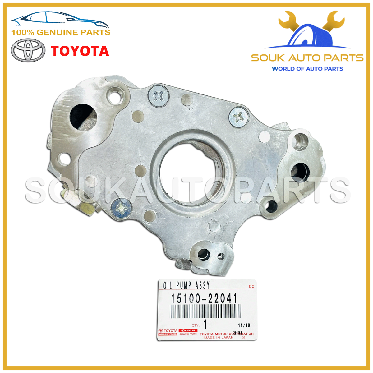 Bơm dầu Altis 1ZZ Mã phụ tùng 1510022041