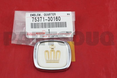 Biểu tượng vương miện hông sau Crown 3.0 Mã phụ tùng 7537130160