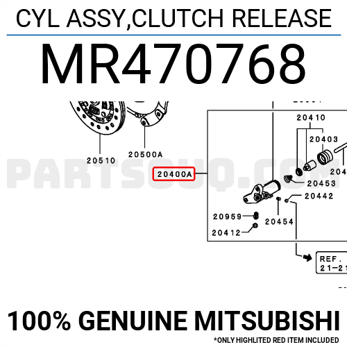 Trượt côn dưới Pajero V73 Mã phụ tùng MR470768