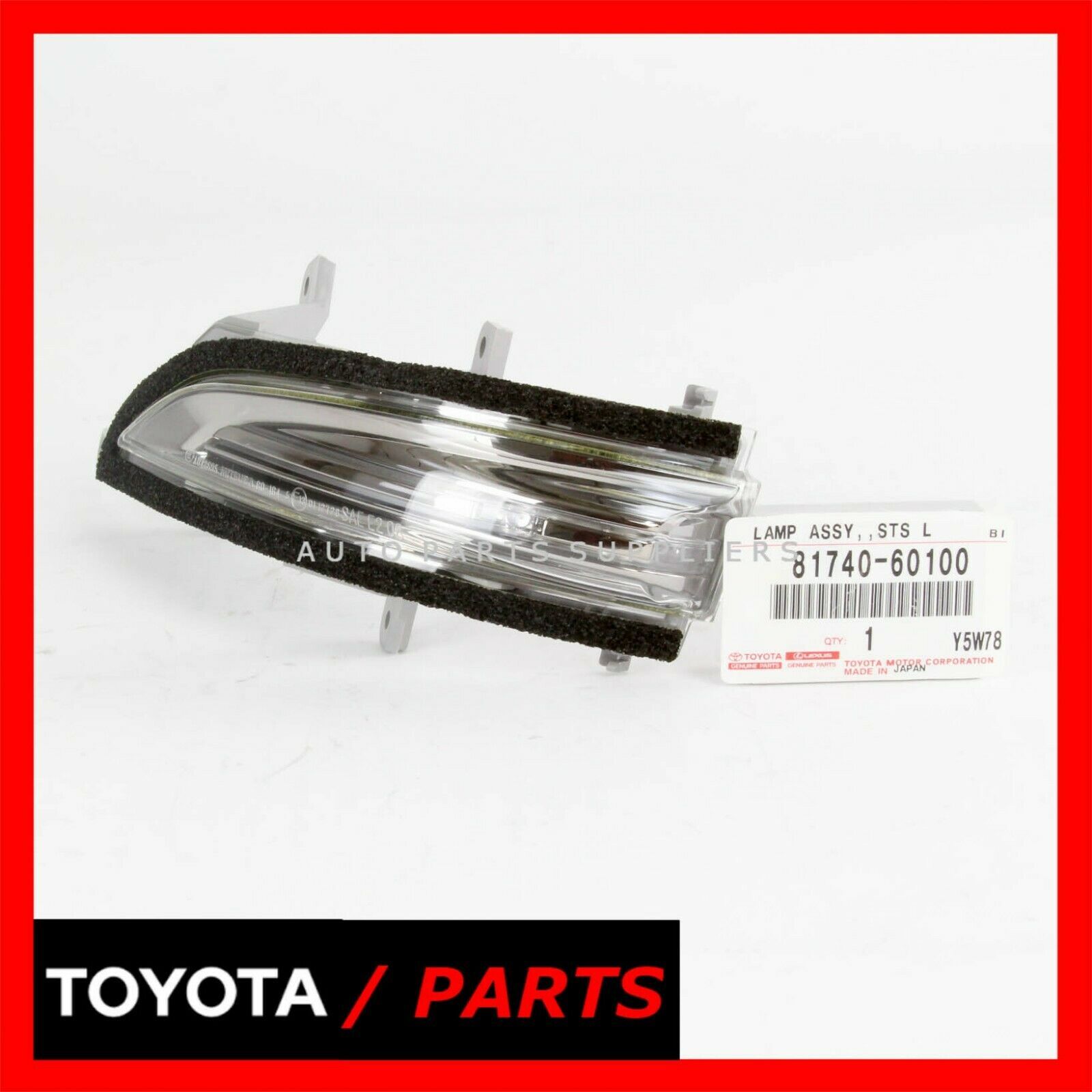 Đèn gương chiếu hậu Lexus LX570 2012 Mã phụ tùng 8174060100