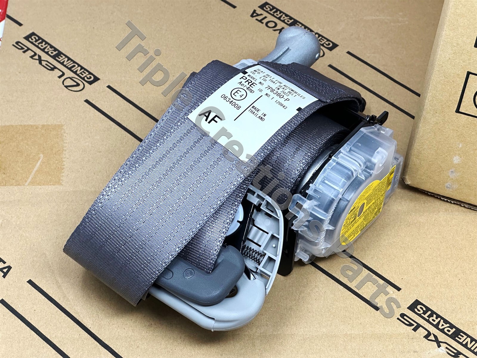 Dây đai an toàn trước Vios 2007-2011 Mã phụ tùng 732200D202E2