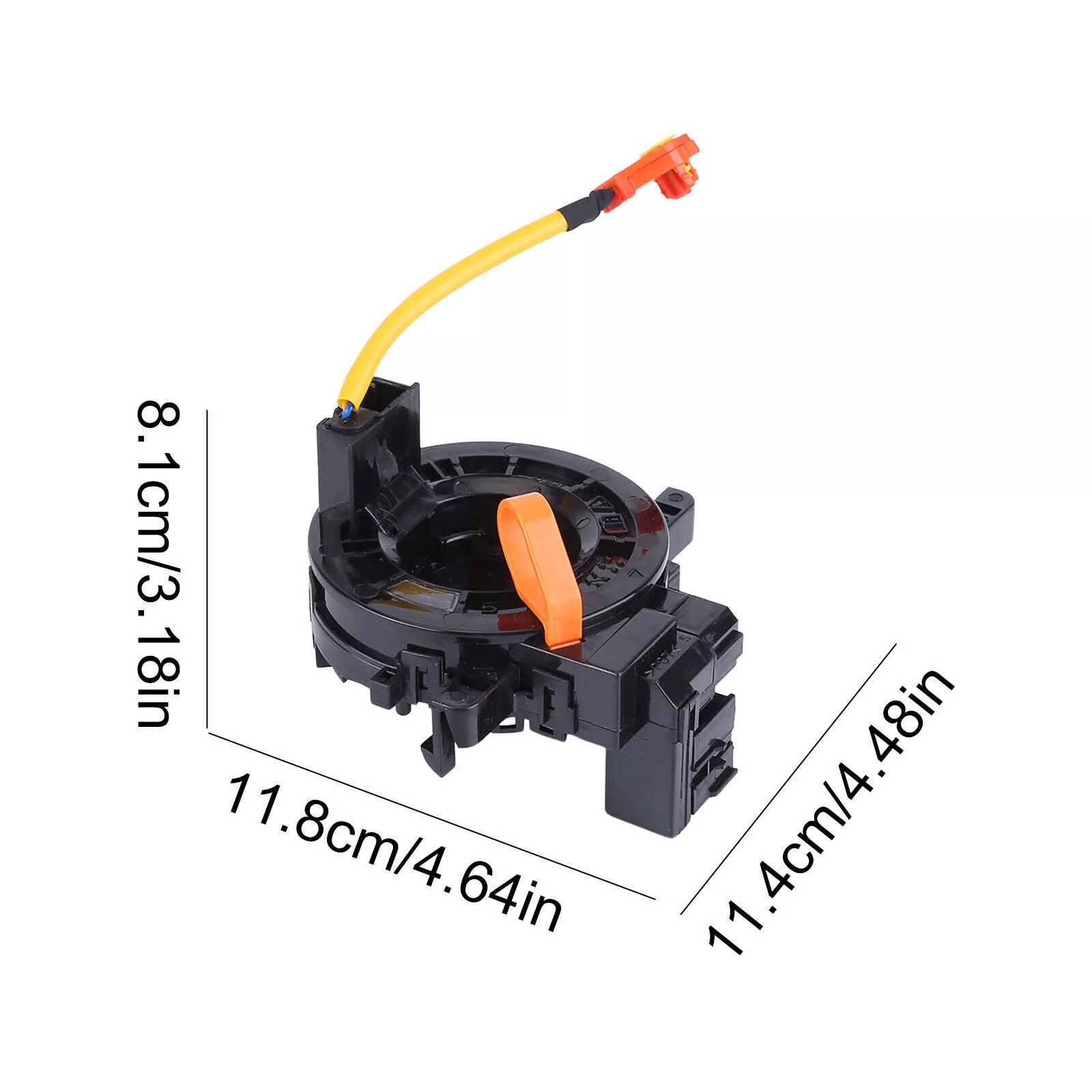 Cáp còi Vios 2007-2011 NCP93 E (Cuộn điện còi Vios 2007-2011 NCP93 E) Mã phụ tùng 8430606080