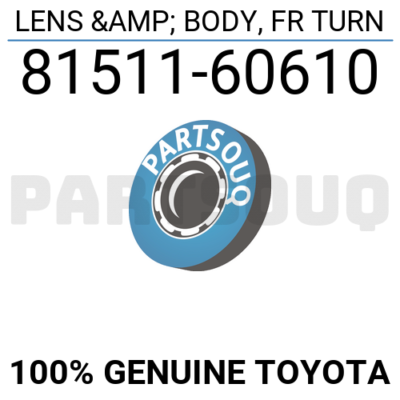 Đèn hậu trong Camry 2.4 2011 (Đèn lái sau) Mã phụ tùng 8158106161-8159106161