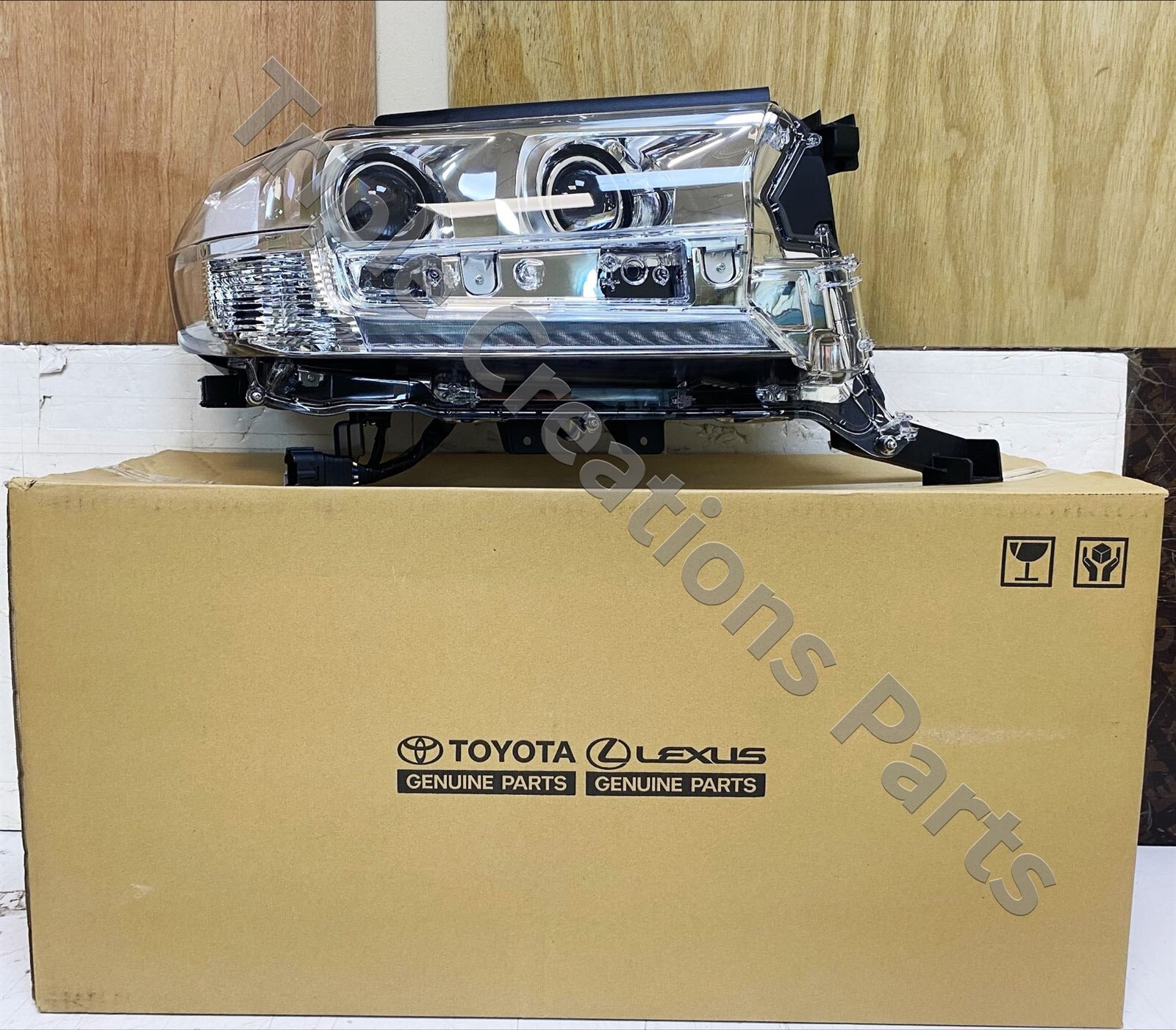 Đèn pha Camry 2.4 2007 USA LE (Đèn lái trước) Mã phụ tùng 8113006201-8117033652