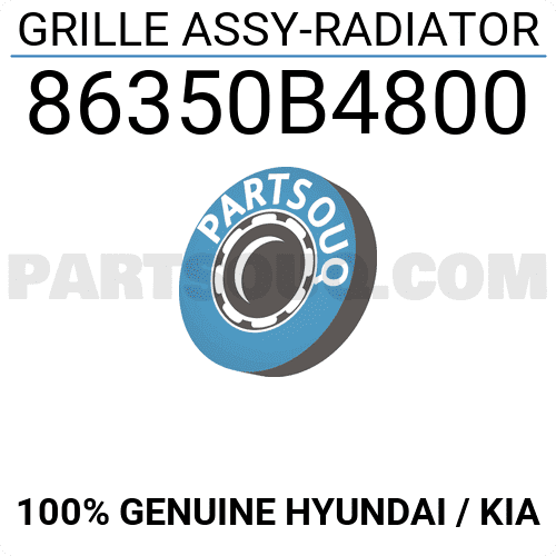 Mặt ca lăng Grand I10 2017 Mã phụ tùng 86350b4800