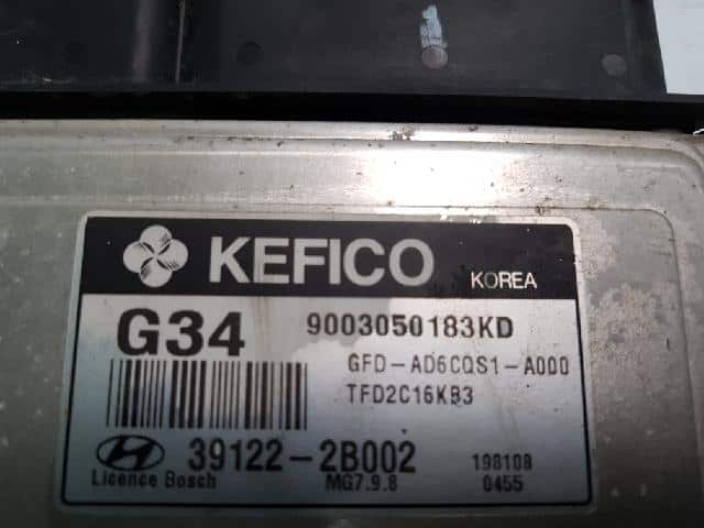 Hộp đen Hyundai I30 (Hộp ECU Hyundai I30) Mã phụ tùng 391222b002