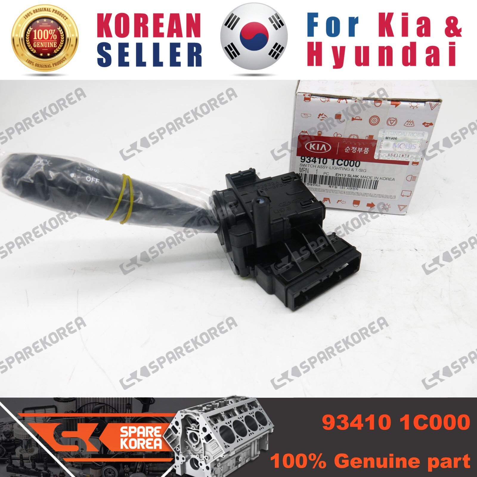 Công tắc pha cos Getz Mã phụ tùng 934101C000