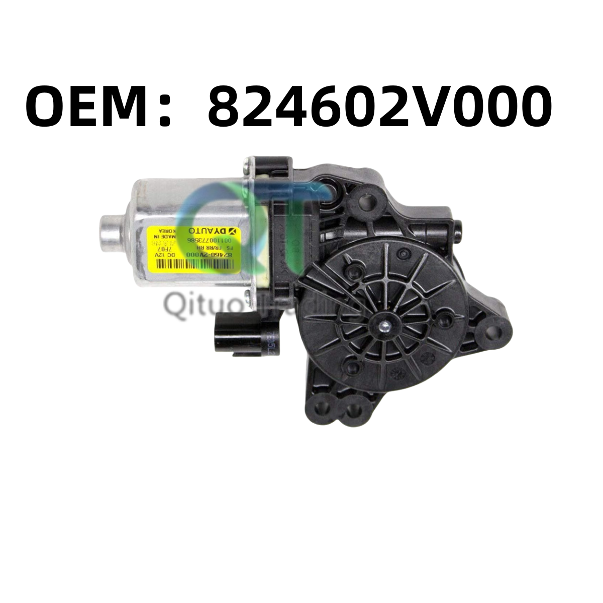 Mô tơ lên kính cửa trước Veloster Mã phụ tùng 824602V000