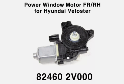 Mô tơ lên kính cửa trước Veloster Mã phụ tùng 824602V000