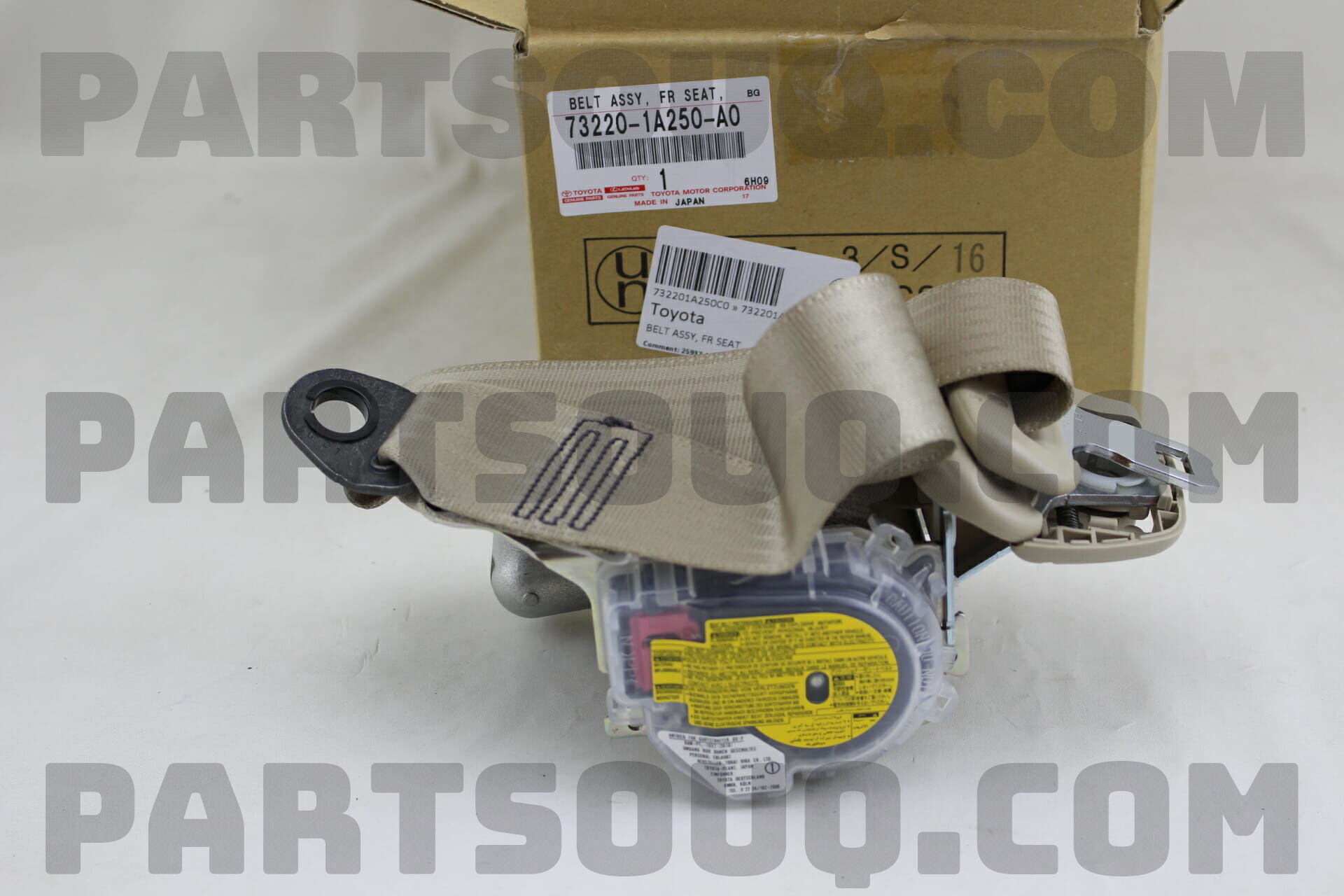 Dây đai an toàn trước Corolla 2004-2007 Mã phụ tùng 732201A250A0