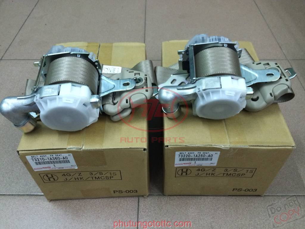 Dây đai an toàn trước Corolla 2004-2007 Mã phụ tùng 732201A250A0