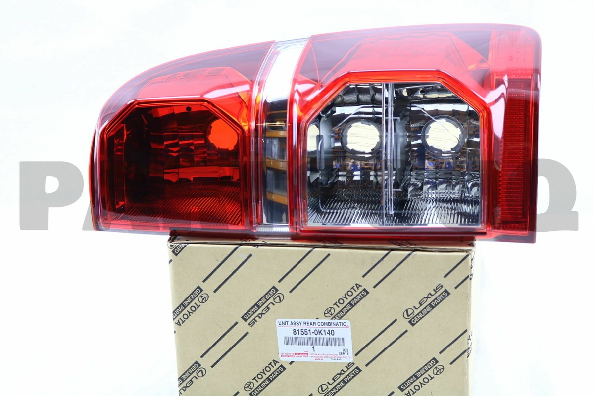 Đèn hậu Hilux 2011 (Đèn lái sau Hilux) Mã phụ tùng 815510k140