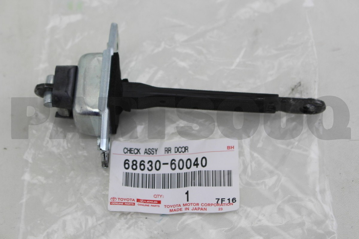 Hạn chế của sau Zace (Thanh hãm cửa Zace) Mã phụ tùng 686300B040