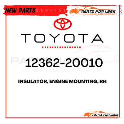 Cao su chân máy đầu máy Camry 1MZ ACV30 Mã phụ tùng 1236220010