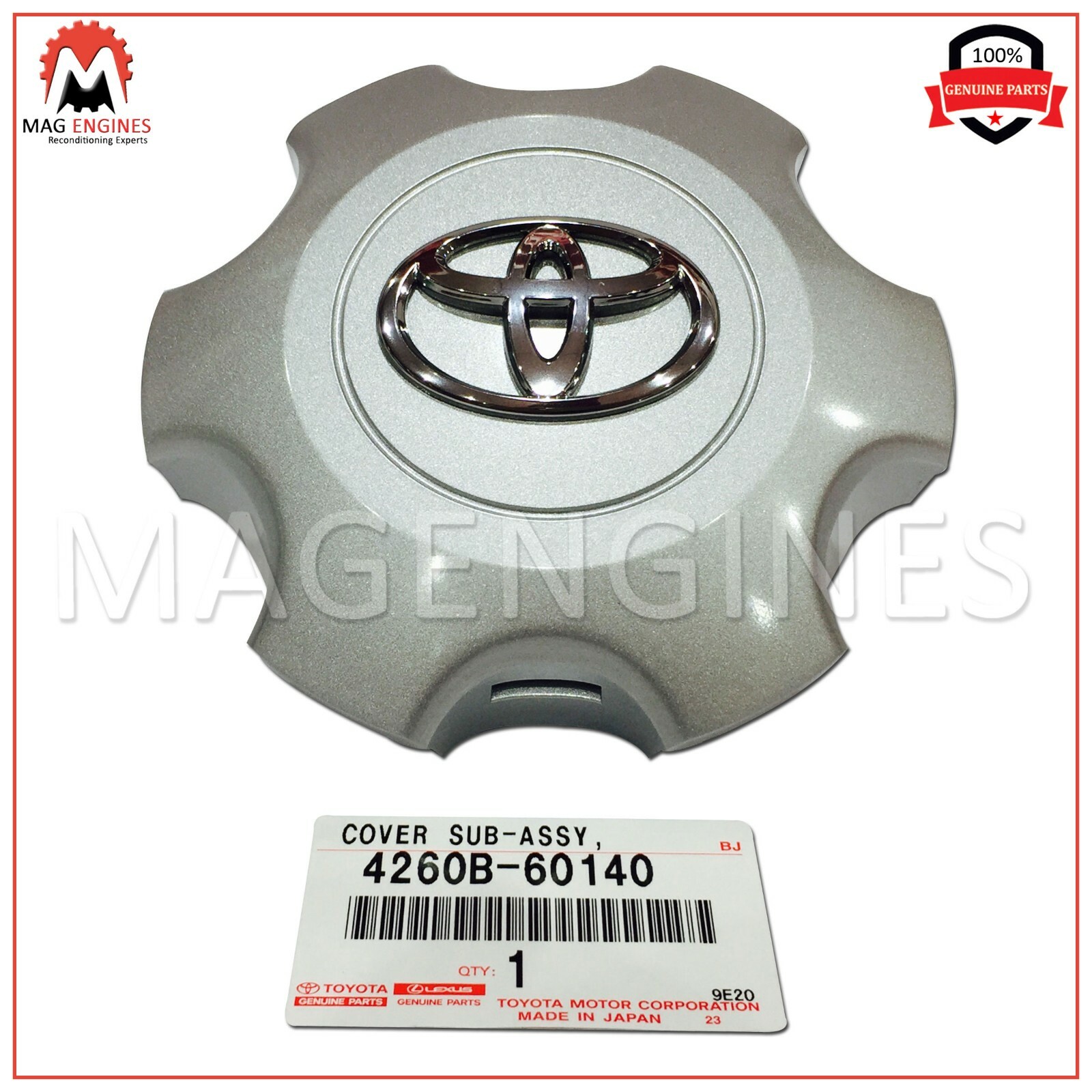 Mâm đúc Prado 2016 R18 6 cánh kép (La zăng đúc) Mã phụ tùng 4261160b30