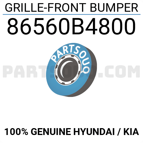 Lưới ba đờ xốc trước Grand I10 2017 (Lưới thoáng gió) Mã phụ tùng 86560b4800