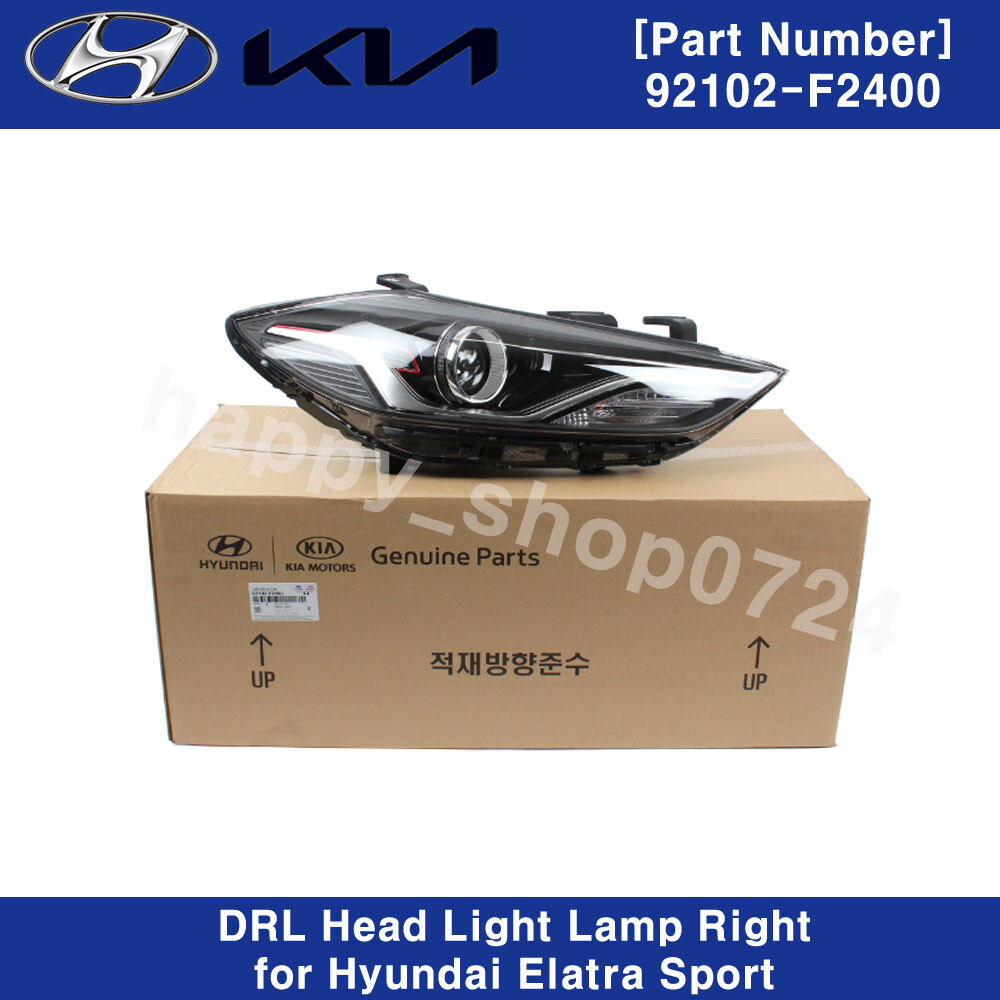 Đèn pha Elantra Sport 2018 Mã phụ tùng 92104f2400-92102f2430