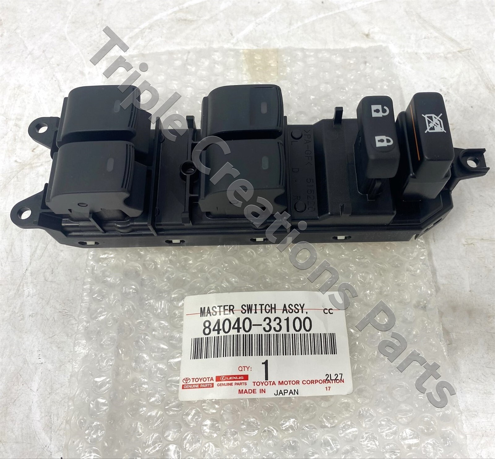 Công tắc điều khiển lên xuống kính Land 2008 Mã phụ tùng 8404033100